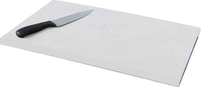 Polyethyleen Snijplank met Anti-Slip Voeten Wit - Saro 387-1000 - Horeca