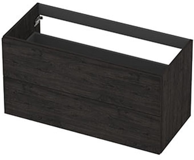 INK - Onderkast 2L Decor Softclose Tbv Greep - 1000x450x520 Mm - Houtskool Eiken