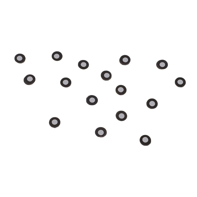 100 STUKS 3D Scannen Tracking Punten 3mm Binnendiameter 6mm Buitendiameter Hoge Reflectie Regenbestendig Magnetisch gray
