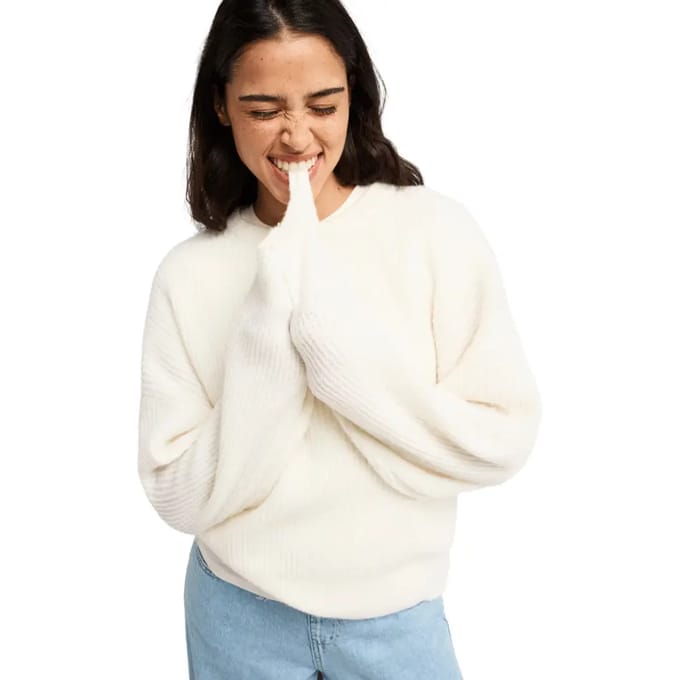 Roxy Loomed Horizon Trui Wit S Vrouw