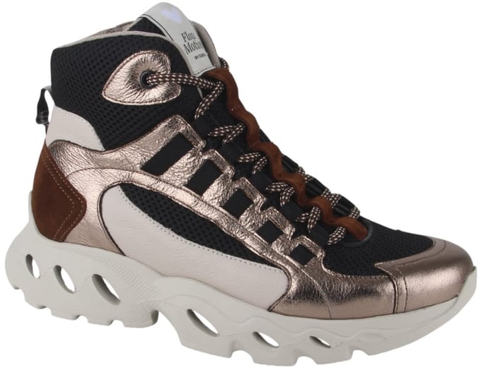 Durea 9831.605.1908-H dames veterboots sportief maat 38 (5) metallic