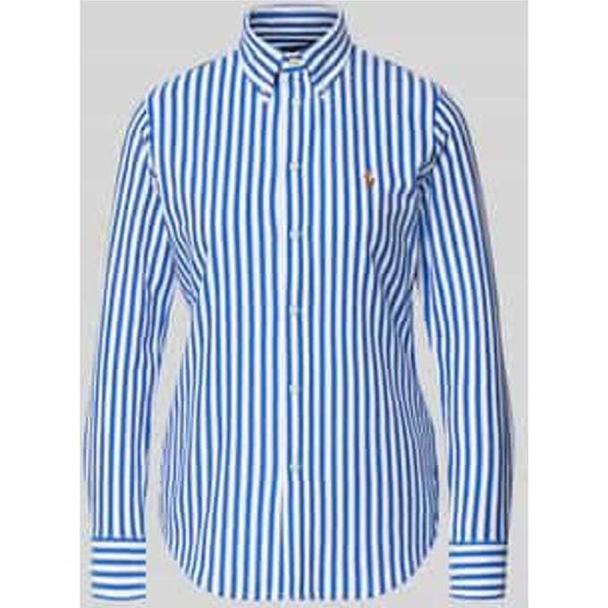 Overhemdblouse met knoopsluiting