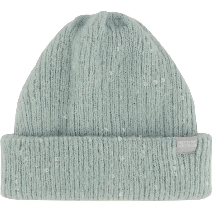 Lorelai gebreide beanie muts met fleece-voering voor dames