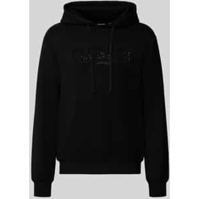 HOODIE met Labeldetail