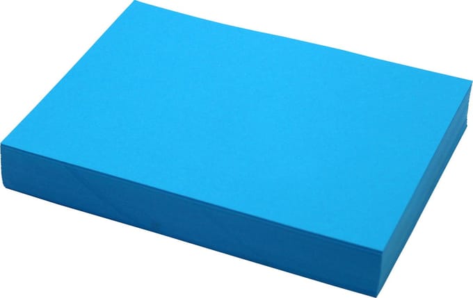 MIXPAKKET - 110 GM - 5 KLEUREN X 100 VEL - A5 - 500 VEL