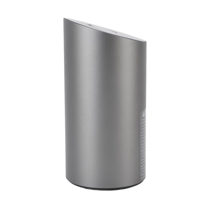 Auto Aromatherapie Diffuser met Timer Laag Geluidsniveau Anti Lekkage Aluminiumlegering Draagbaar Watervrij Auto gray