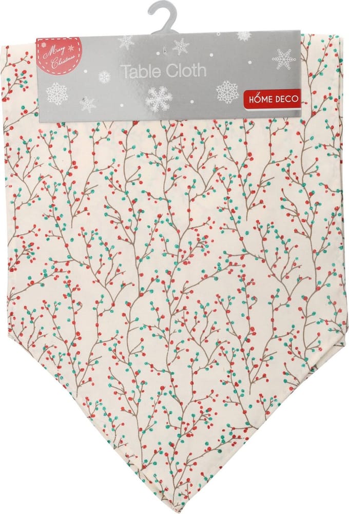 Feestelijke tafelloper, takjes, 150 cm