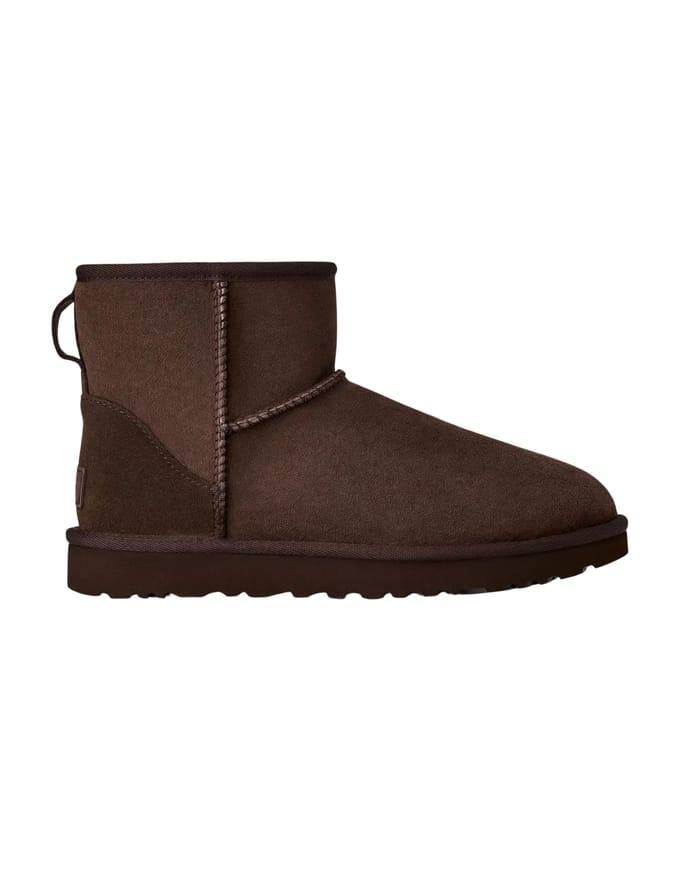 Ugg W Classic Mini Ii Enkellaarzen Donkerbruin 1016222