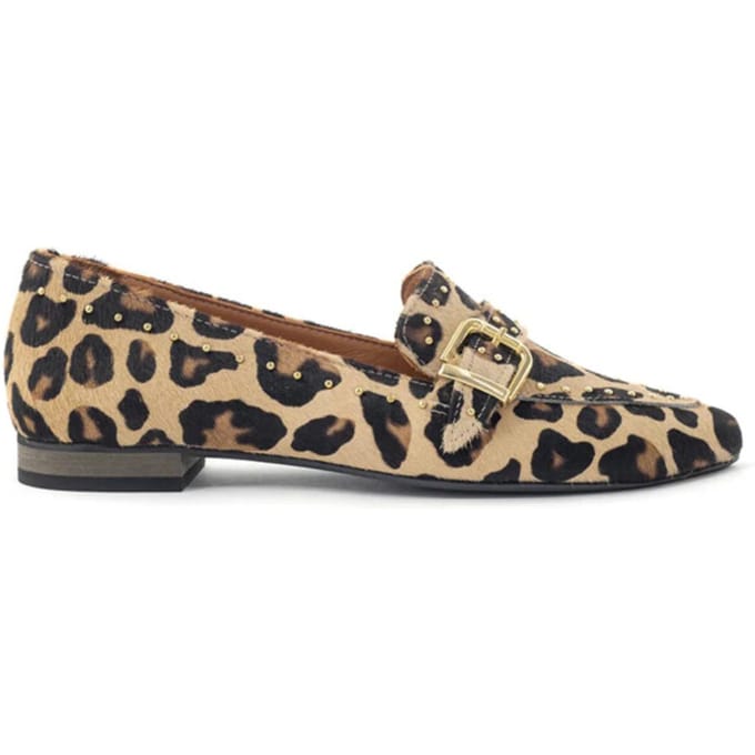 Babouche - Luna panterprint loafers