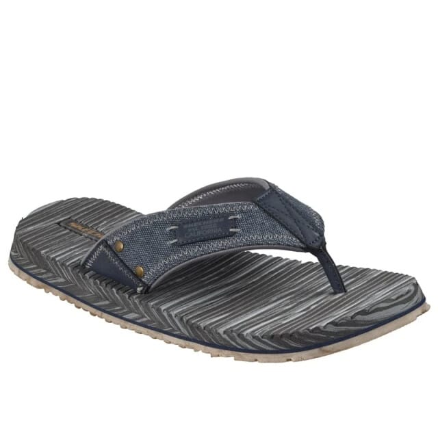 Teenslippers Skechers Slippers 205719 Quill Sea Side Navy 3312