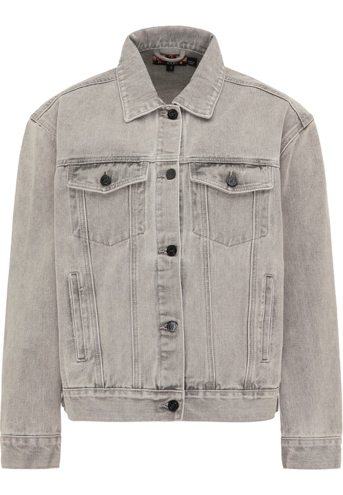 Mymo Denim jas Dames grijs