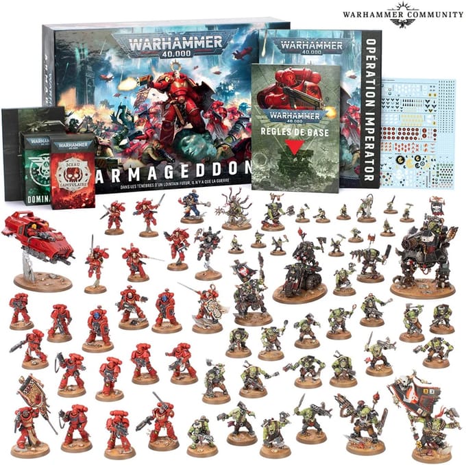 Warhammer - 40k Armageddon 11th edition Launch Box - RELEASEDATUM 20/6