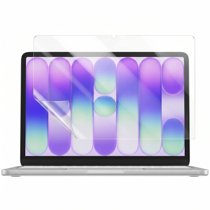 Avizar Screenprotector Geschikt Voor MacBook Neo 13 Slijtvast en Gevoelig, Transparant