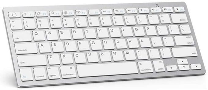 Universeel Draadloos Bluetooth - Toetsenbord Voor Smart TV / Tablet / (Windows) PC / Apple Mac - iPad - Samsung - iPhone - Macbook - iMac / Android
