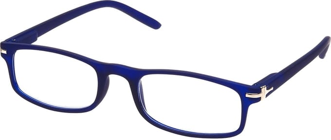 Spectrum Leesbril Mat Blauw Rechthoekig 3.50
