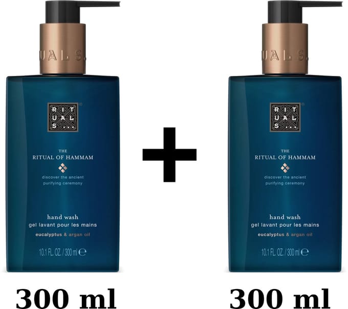 Rituals - Hammam - 2X Hand Wash Zeep 300 ml = 600 ml