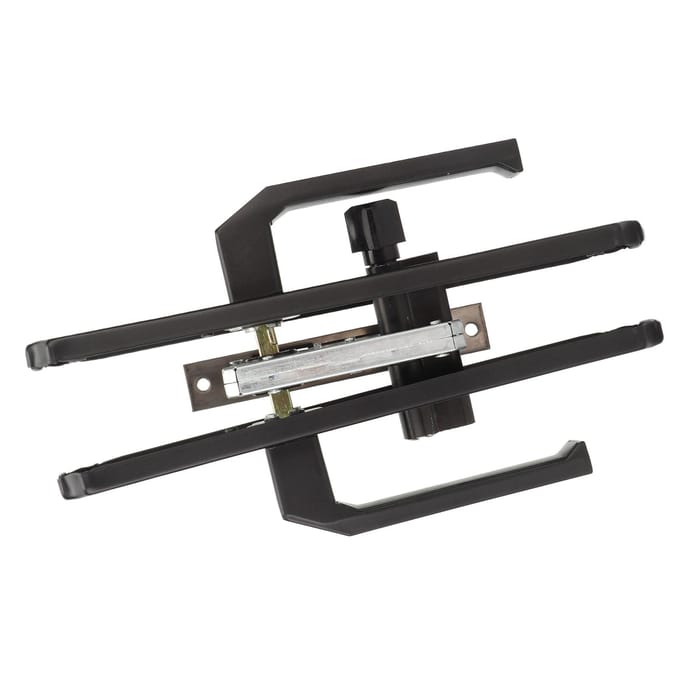 Deurklink Sterke Aluminiumlegering Antioxidant Eenvoudige Montage Rechte Deurklink met 3 Sleutels voor