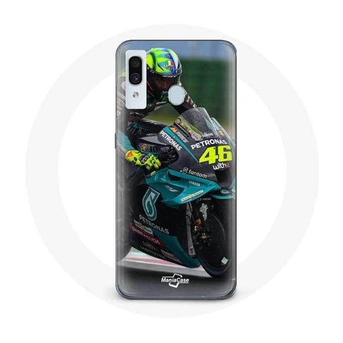 Coque - Valentino Rossi - Galaxy A30 - Noir - Rigide - MotoGP 46