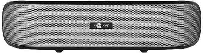 Speaker met USB en AUX hoogglans Zwart