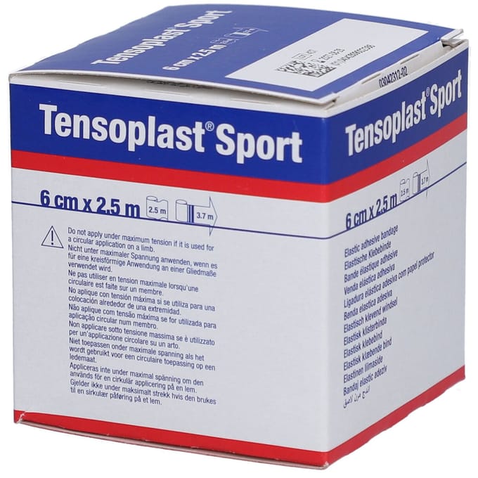 Tensoplast Sport 6cm x 2.5m 1 Verband(en)