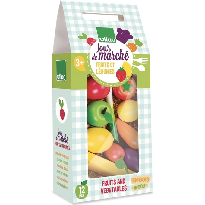 Vilac - Groenten en fruitsetje 'dag van de markt'
