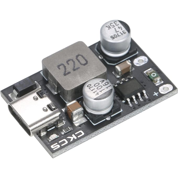 Convertisseur Buck type-c QC3.0 PD2.0/PD3.0 PPS, Module d'alimentation, convertisseur abaisseur 8V-32V à bleu