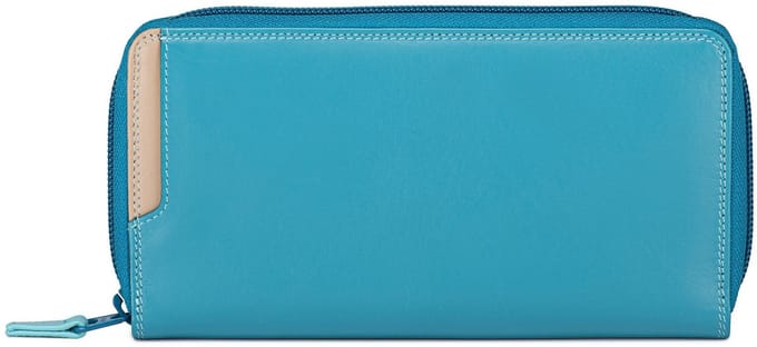Mywalit Portemonnee RFID-bescherming Leder 20 cm - Dames - Horizontaal - sardinia