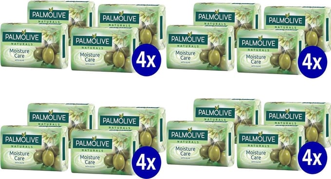 Palmolive - Zeeptablet - Moisture Care - Olive & Milk - 4x90g x 4