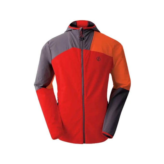 Dare2b Lattitudinal Iii Softshelljack Rood,Oranje L Man