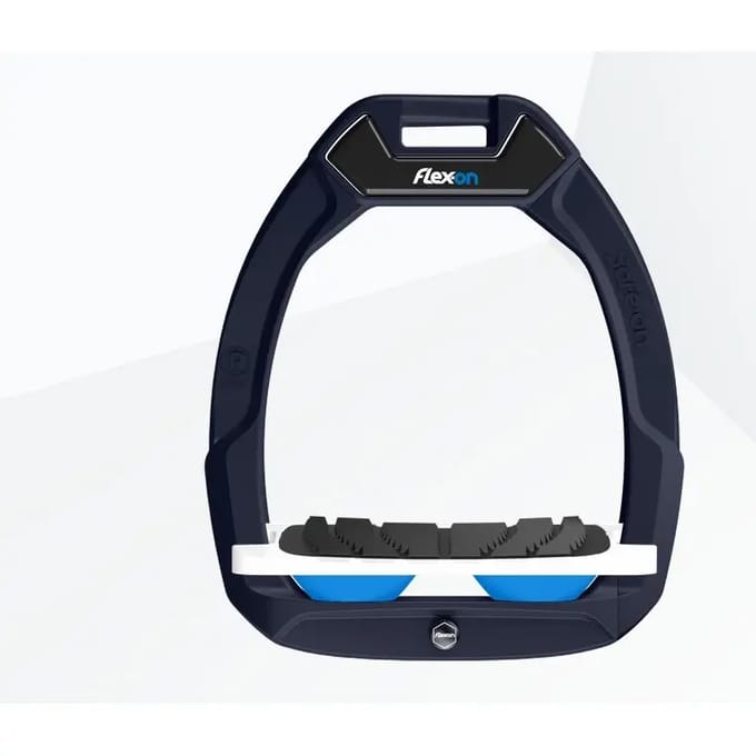 Veiligheidssportbeugels Ingeklemd Grip Marine/Wit/Blauw Flex-On Safe-On