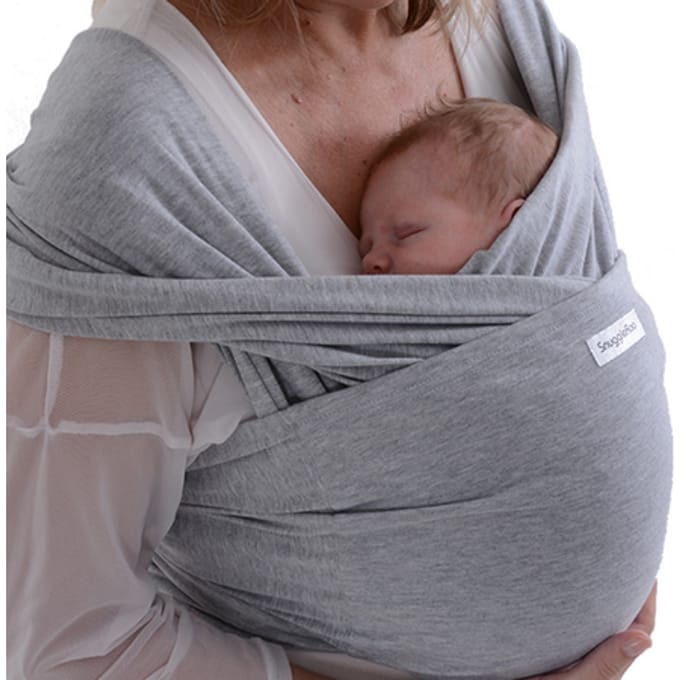 Dreamgenii SnuggleRoo Draagzak voor Baby – Lichtgrijs