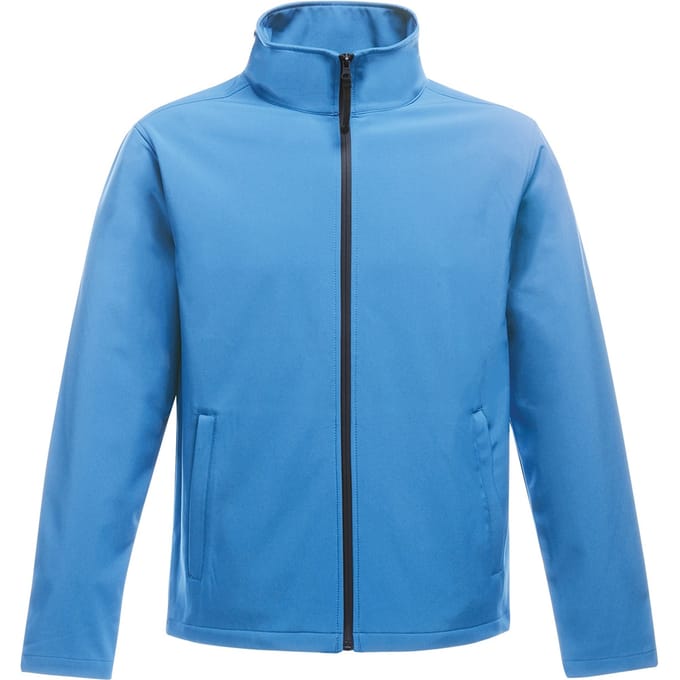 Regatta Opmerkelijk Heren Ablaze Afdrukbaar Softshell-jasje (Frans Blauw/Zwaar)