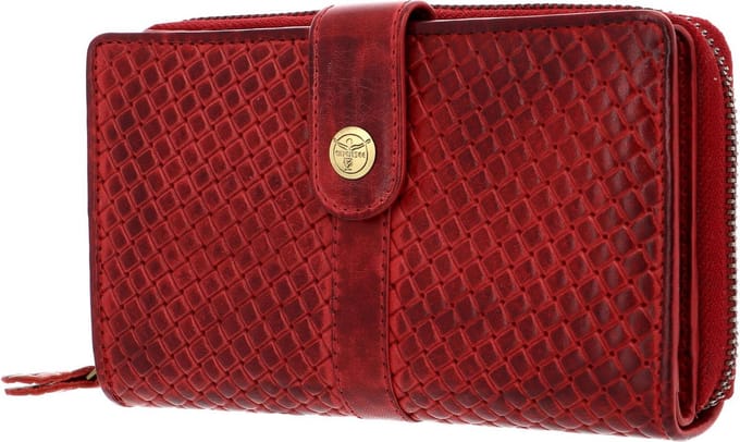 CHIEMSEE Portemonnee Antwerp Wallet with Flap Red Rood
