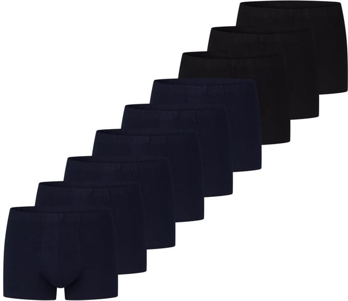 uncover by Schiesser Heren retro short / pant 9 pack Basic