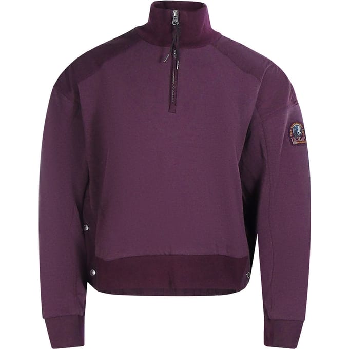 Parajumpers kwartrits coltrui fleece paars sweatshirt