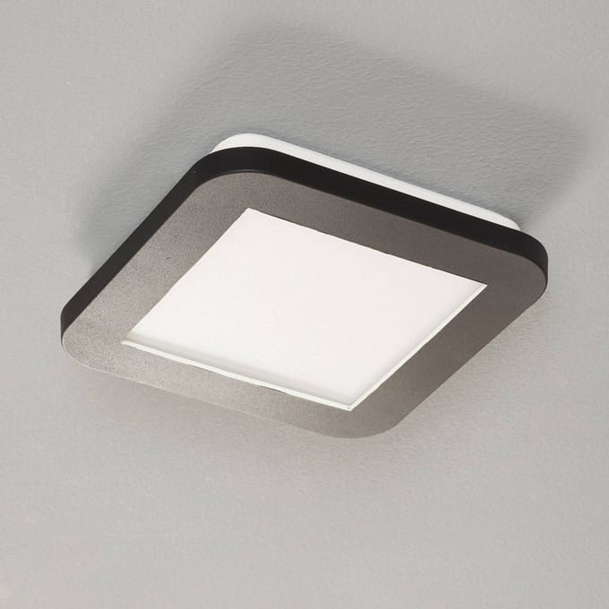 REALITY CAMILLUS - Plafondlamp - Badkamer - Zwart - Stappendim - 17cm