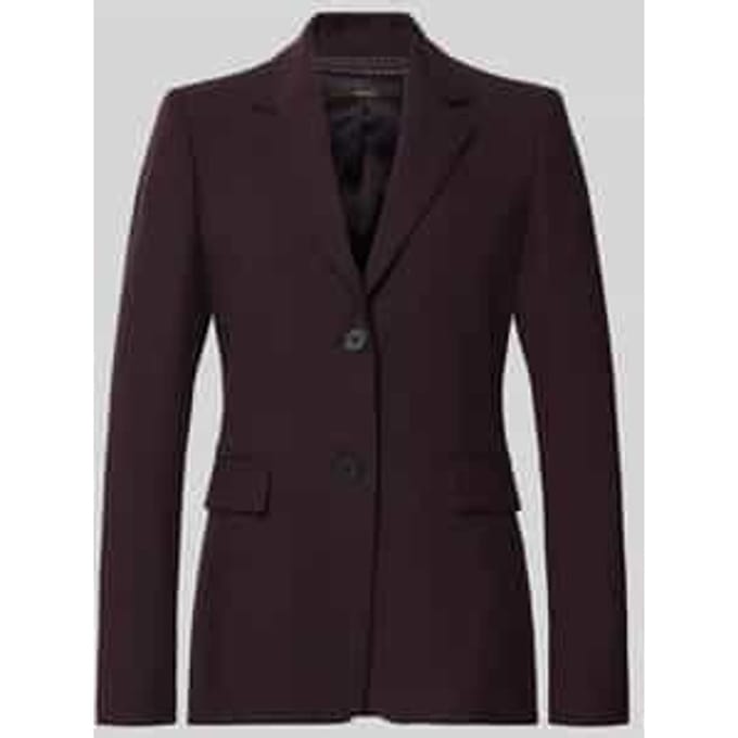 slim fit blazer met viscose