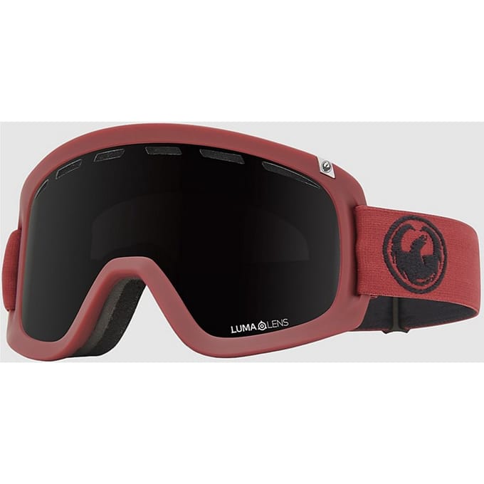 Dragon Alliance D1 OTG Skibril - Cordovan/Midnight & Amber