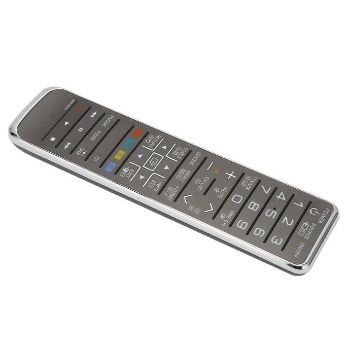 TV Afstandsbediening Professionele Grote Knoppen Vervangende Afstandsbediening voor Samsung UA40C7000 gray