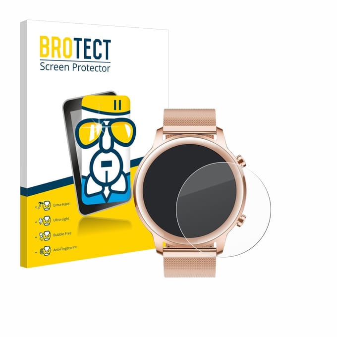 Screenprotector voor Honor MagicWatch 2 (42 mm) Beschermglas transparant