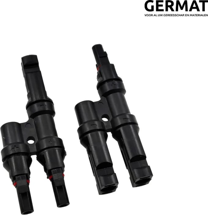 MC4 Split 2 naar 1 connector/koppeling FMM/MFF