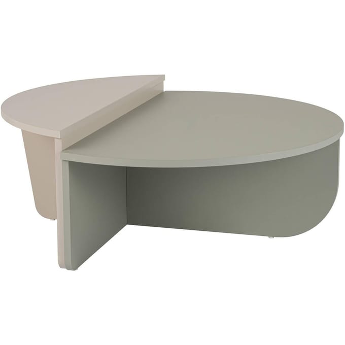 Houten salontafel "Orion" 90 x 60 x 30 cm - Essengroen