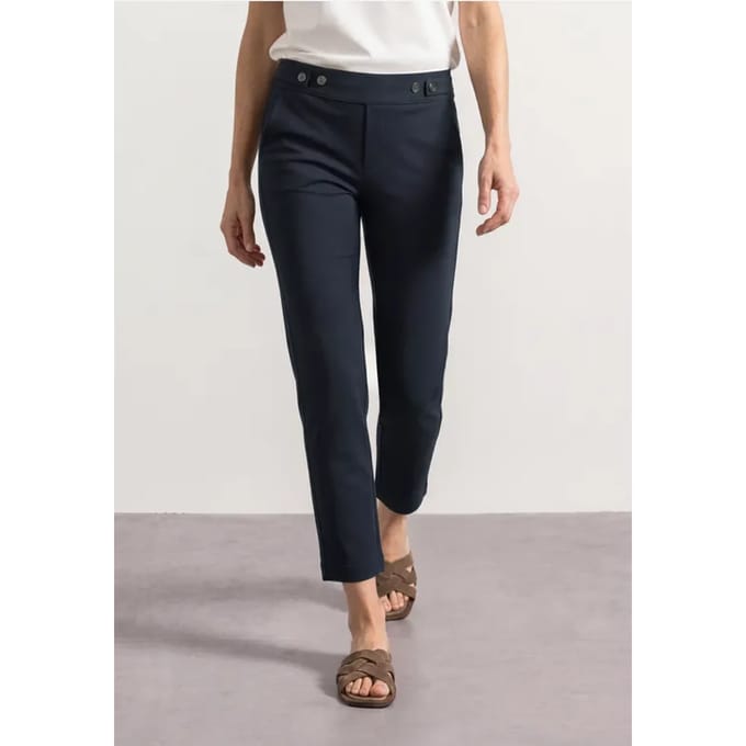 Slim Leg-broek met Loose Fit van scuba-kwaliteit