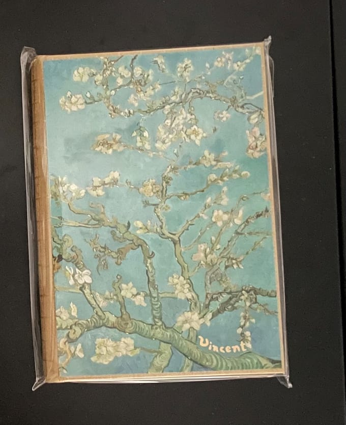 Hardcover Notitieboek 'Amandel bloesem' Vincent van Gogh