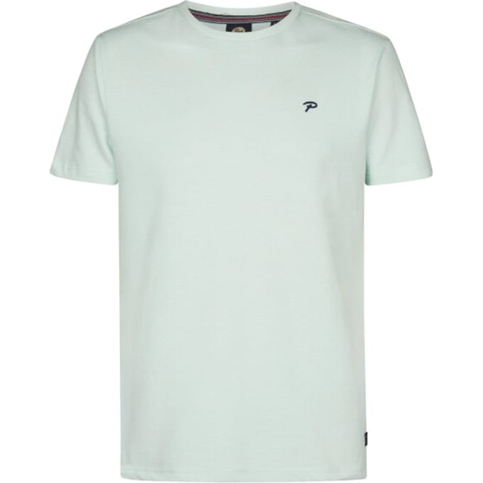 Petrol Industries Heren shirt m-1060-tsr612 6181 cool mint