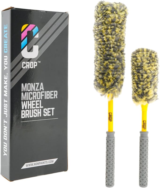 CROP Monza Microvezel-wielborstelset