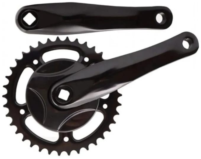 Falkx FB1101C Crankstel alu zwart [p]