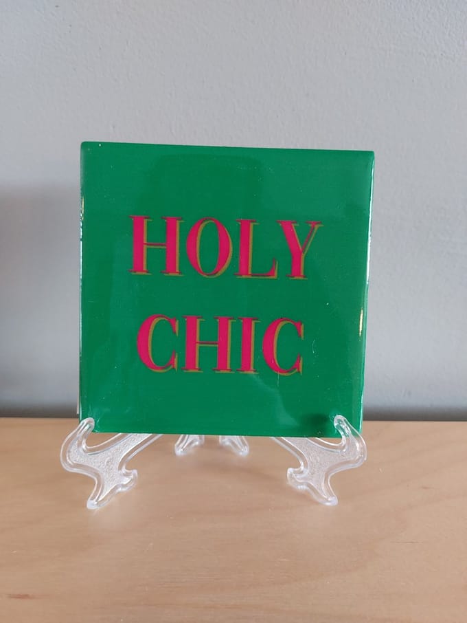 Tegeltje holy chic