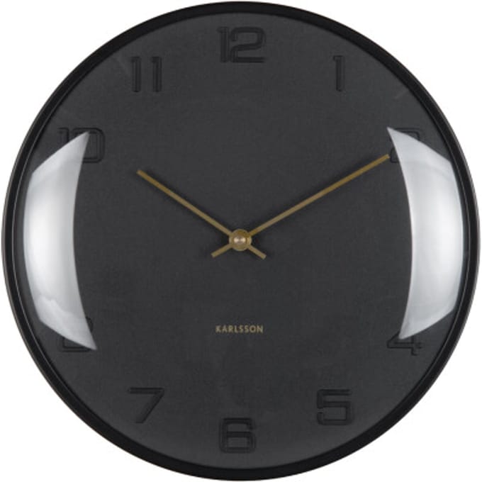 Karlsson wandklok fuerte dome - Ø30,5cm