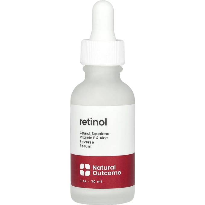 Natural Outcome, Sérum inverse au rétinol, sans parfum, 1 oz (30 ml) white